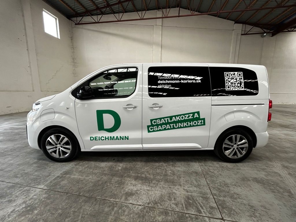 Deichmann, Lieferwagenbeklebung