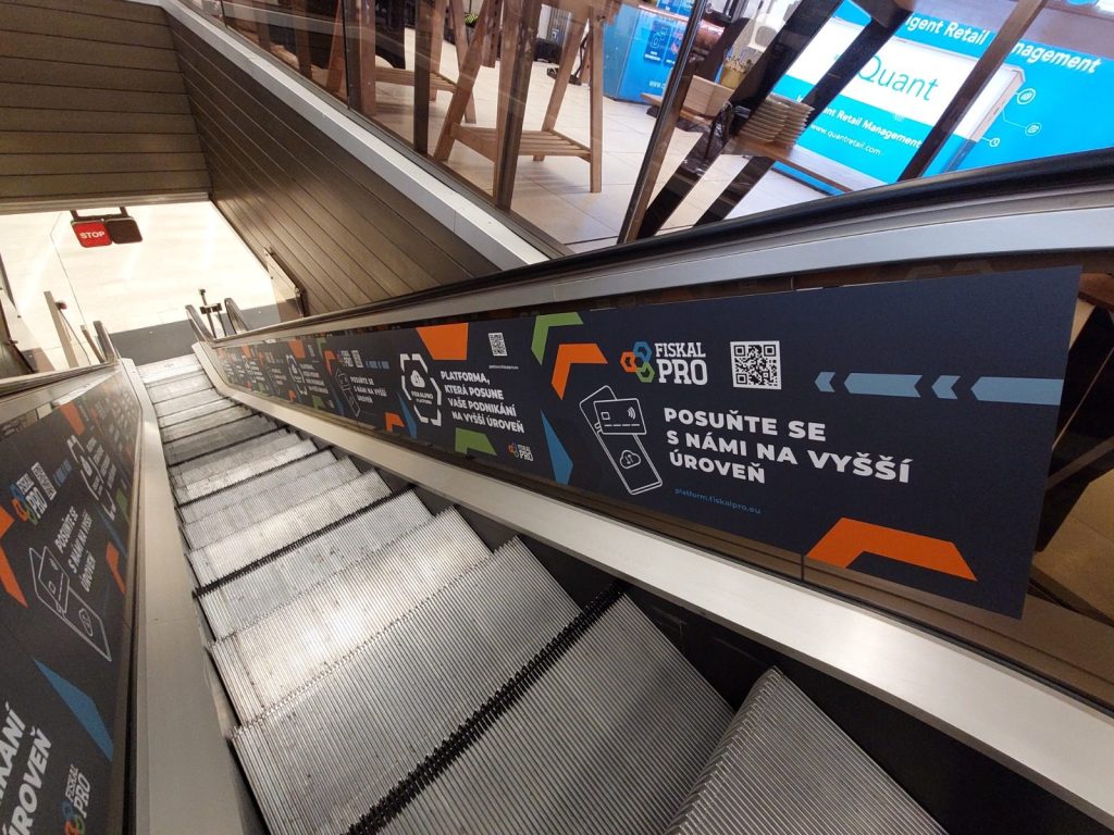 Fiskal Pro, Rolltreppe